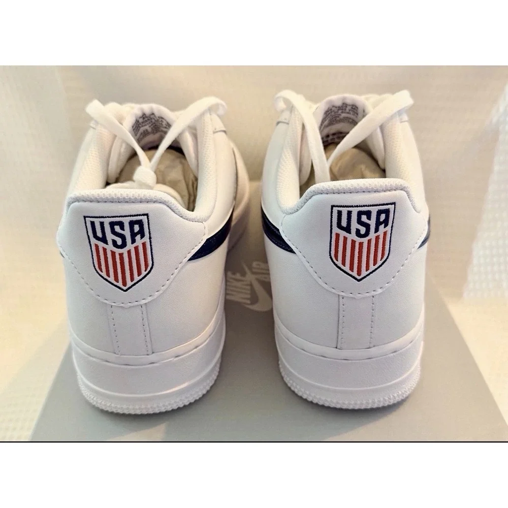 NEW Nike Air Force 1 Low '07 LV8  Team USA World Cup NBY IQ0407 100 Men Size 12